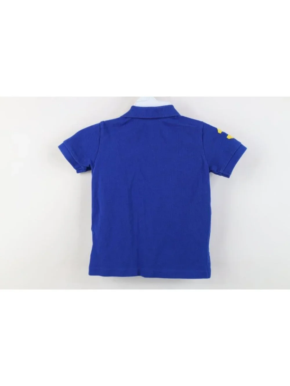 Vintage Y2K Ralph Lauren Boys Toddler 2T 2 T Big Pony Collared Polo Shirt Blue